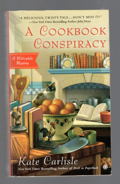 A Cookbook Conspiracy Crime Fiction mystery paperback Books
