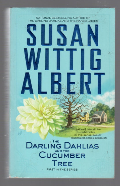 The Darling Dahlias And The Cucumber Tree Crime Fiction mystery paperback Books