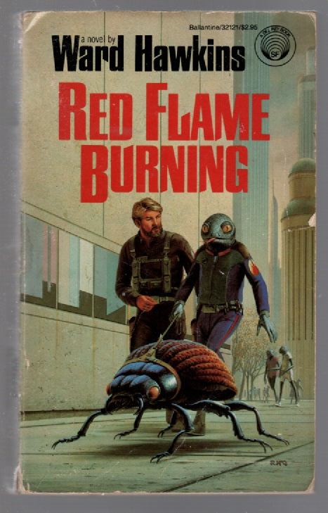 Red Flame Burning paperback science fiction Vintage Books