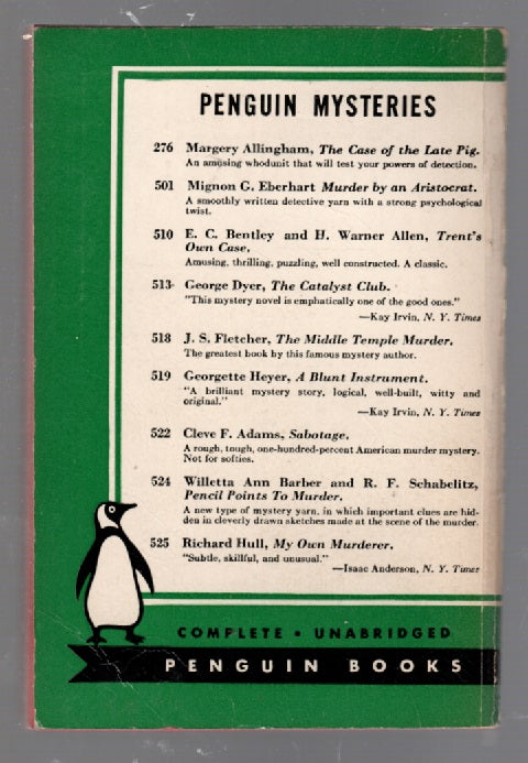 Hag's Nook mystery paperback Vintage Books