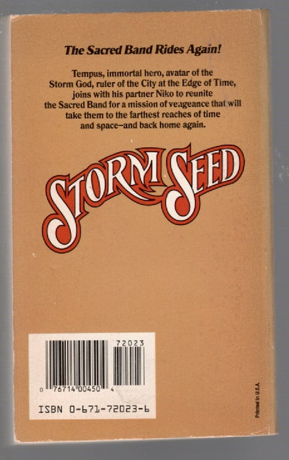 Storm Seed fantasy paperback Books