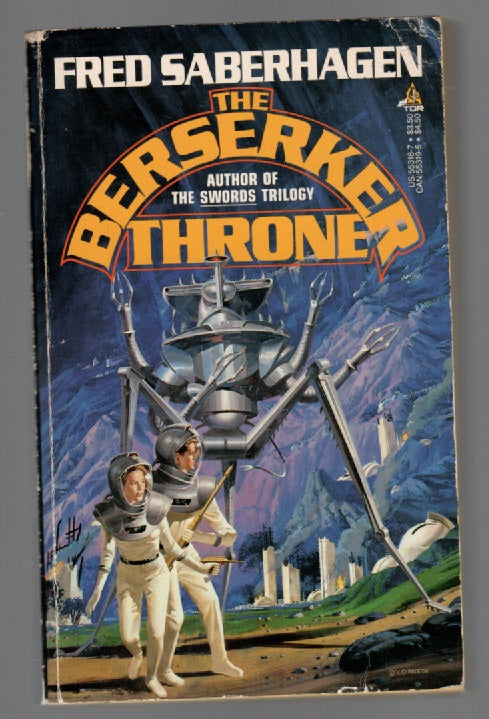 The Berserker Throne paperback science fiction Books