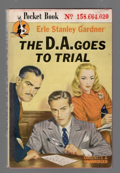 The D.A. Goes To Trial Crime Fiction mystery paperback Vintage Books
