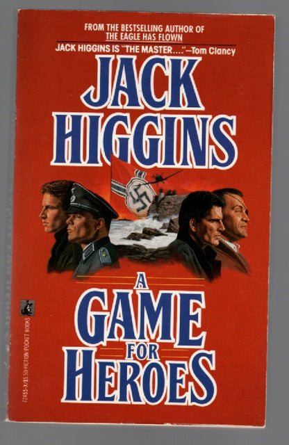 A Game For Heroes paperback thrilller Books