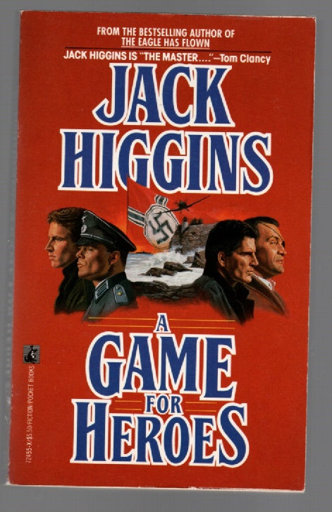 A Game For Heroes paperback thrilller Books