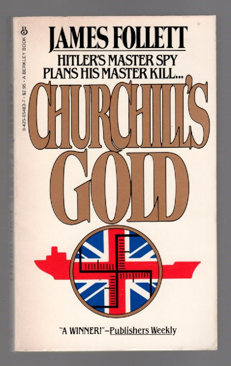 Churchill's Gold paperback thrilller Books