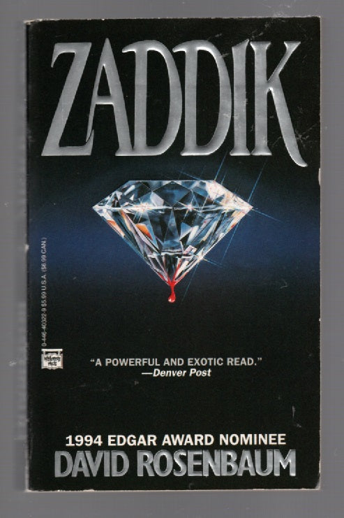 Zaddik Crime Fiction mystery paperback Books