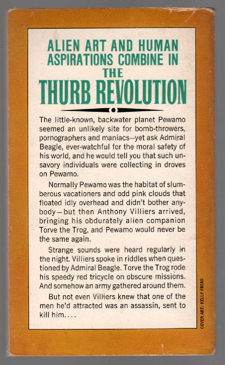 The Thurb Revolution paperback science fiction Books