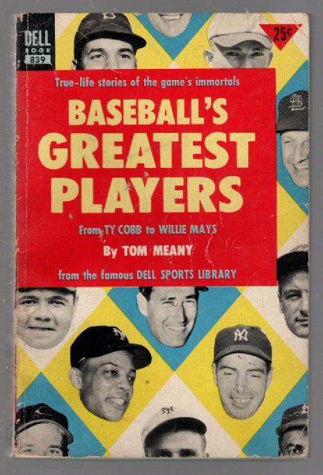 Baseball's Greatest Players Baseball Nonfiction paperback Sports Vintage Books