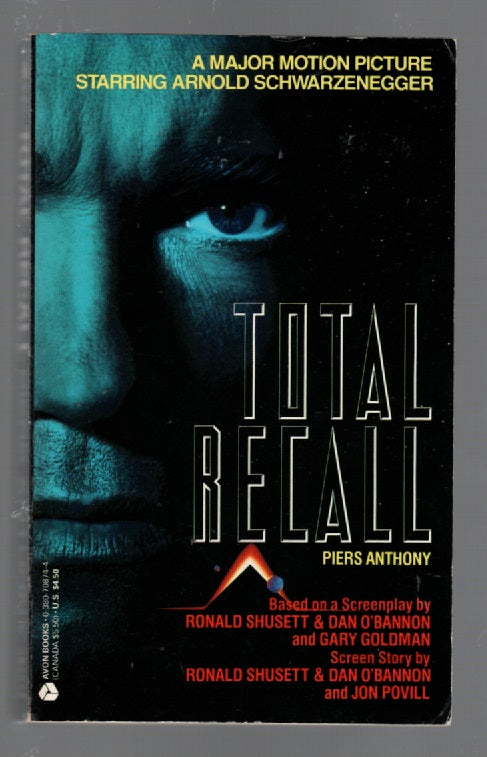 Total Recall Movie Tie-In paperback science fiction Books