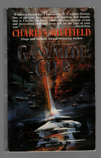 The Ganymede Club paperback science fiction Space Opera Books