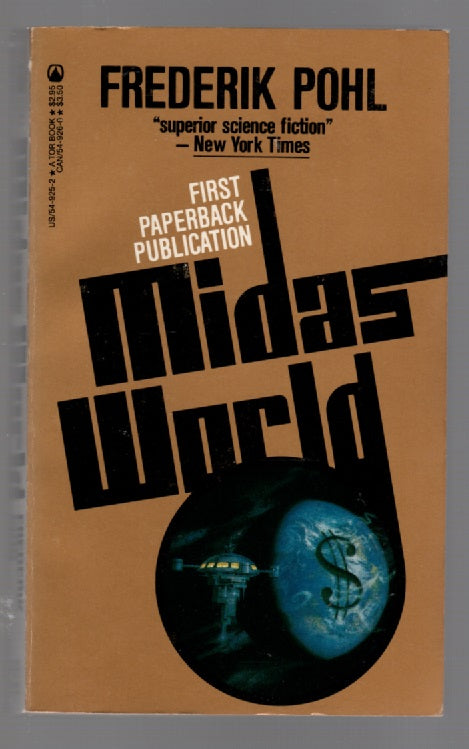 Midas World paperback science fiction Books