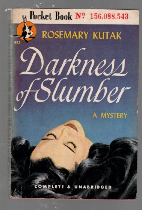 Darkness of Slumber mystery paperback Vintage Books