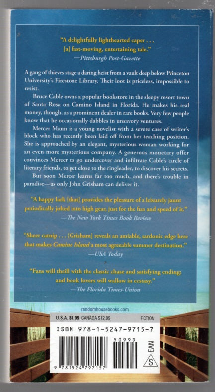 Camino Island paperback thrilller Books