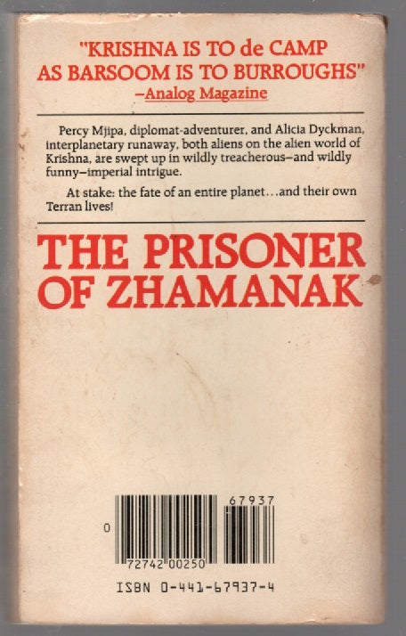 The Prisoner of Zhamanak paperback science fiction Books