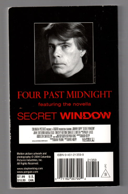 Four Past Midnight horror Movie Tie-In paperback Stephen King book