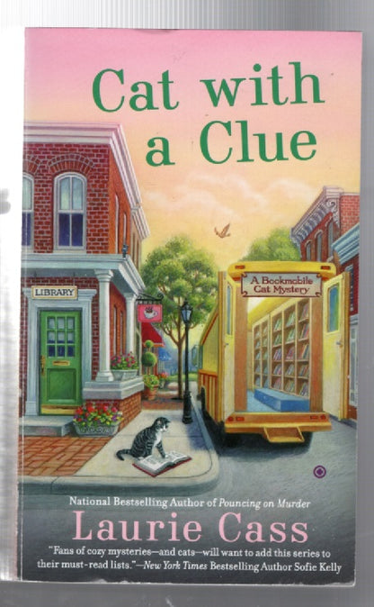 Cat With A Clue cat Crime Fiction mystery paperback used Books