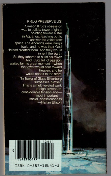 Tower Of Glass Classic Science Fiction paperback science fiction book