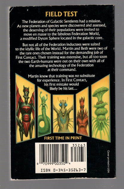 Federation World paperback science fiction book
