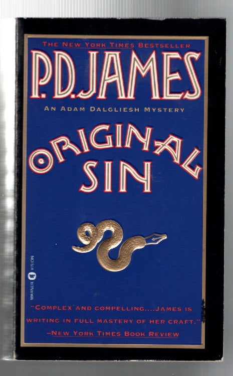 Original Sin Crime Fiction mystery Books