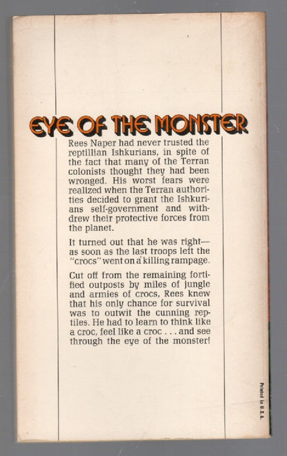 Eye Of The Monster Classic Classic Science Fiction paperback science fiction Vintage book