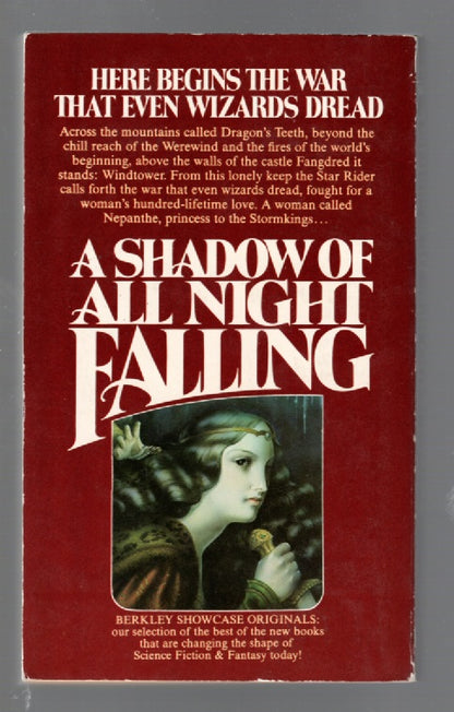 A Shadow Of All Night Falling fantasy paperback Books
