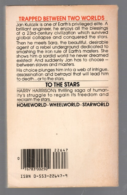 HomeWorld fantasy paperback science fiction Vintage Books