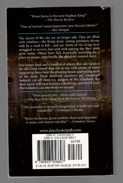 Dead Sea horror paperback book