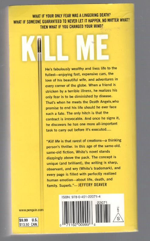 Kill Me paperback thrilller book