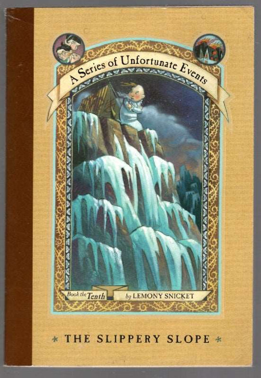 A Series of Unfortunate Events: The Slippery Slope Children paperback Books