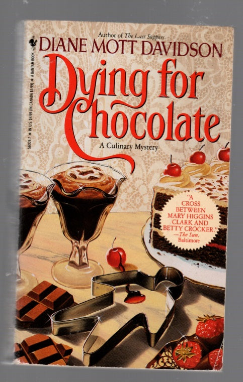Dying For Chocolate Crime Fiction mystery paperback Books