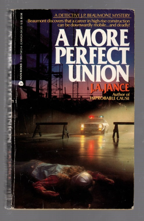 A More Perfect Union Crime Fiction mystery paperback Books