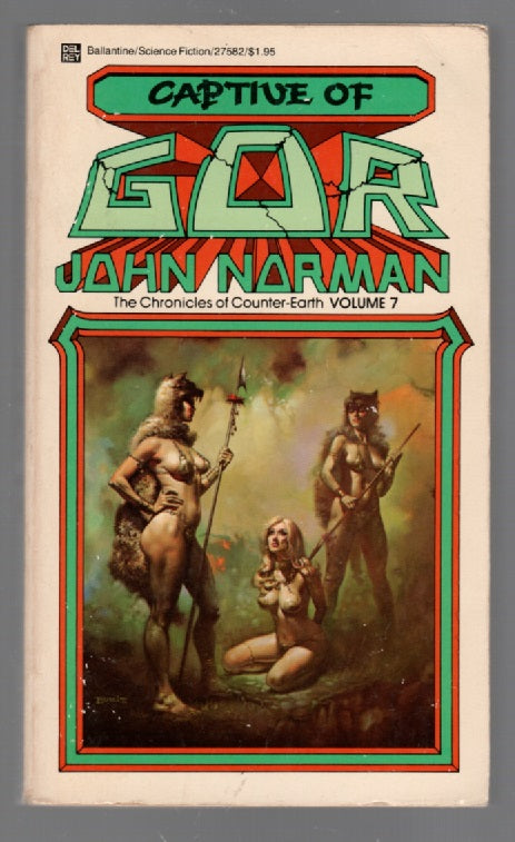 Captive Of Gor fantasy paperback science fiction book