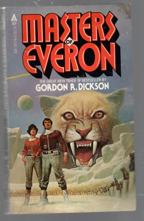 Masters of Everon cat fantasy paperback science fiction used Books