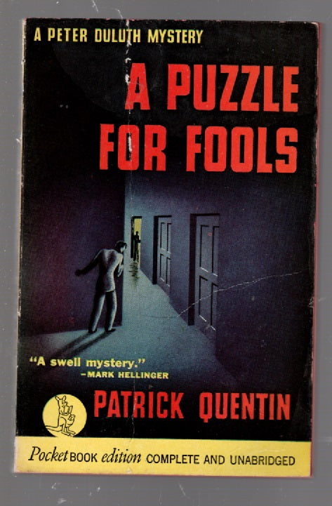 A Puzzle for Fools mystery paperback Vintage Books