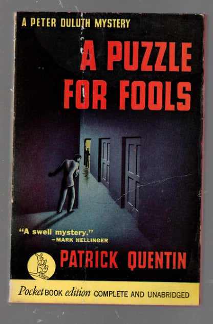 A Puzzle for Fools mystery paperback Vintage Books