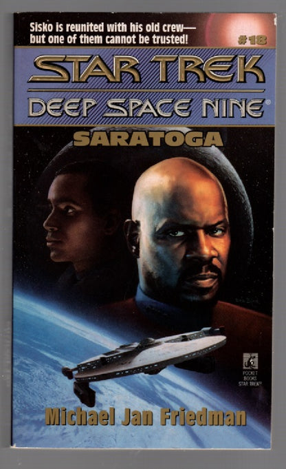 Star Trek Deep Space Nine Saratoga #18 paperback science fiction Space Opera Star Trek book