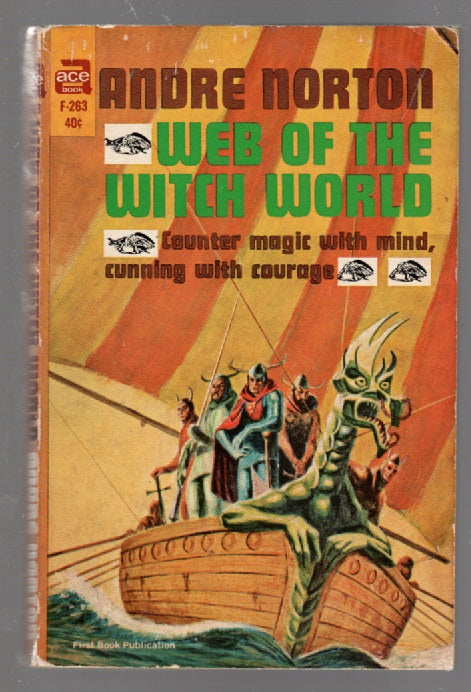 Web of the Witch World fantasy paperback Vintage Books
