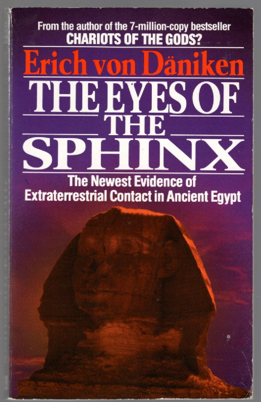 The Eyes Of The Sphinx Extraterrestrial Nonfiction paperback reference UFO Books