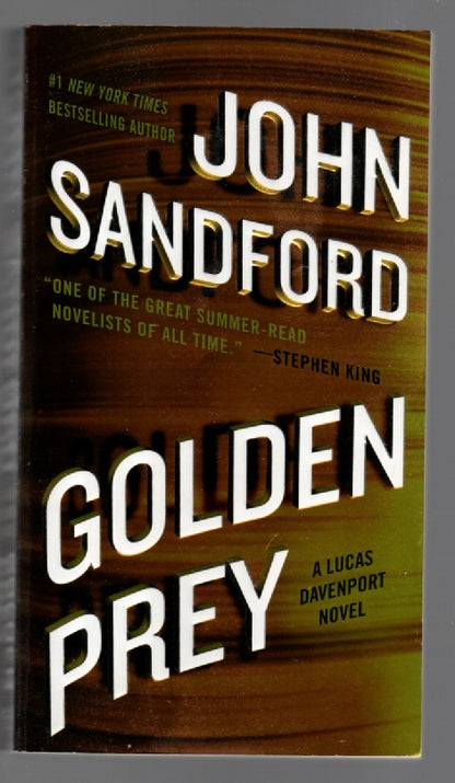 Golden Prey Crime Fiction mystery paperback Books