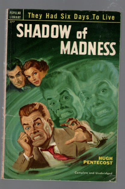 Shadow Of Madness Crime Fiction mystery paperback Vintage Books