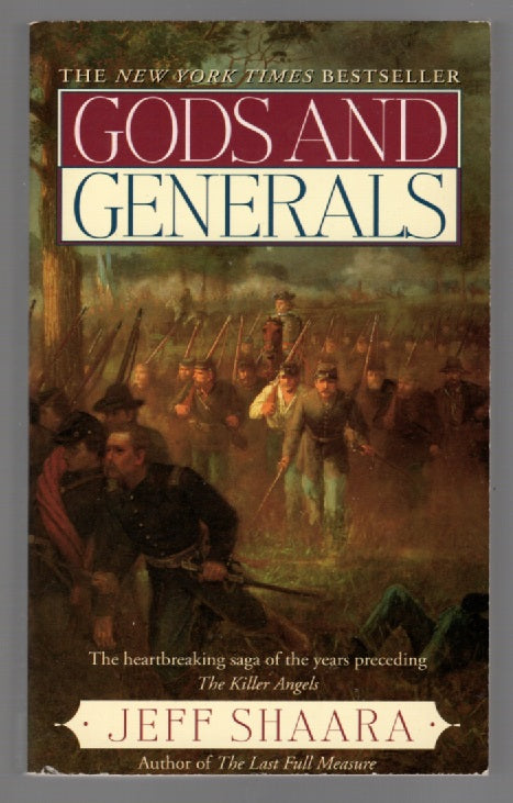 Gods And Generrals Civil War historical fiction Military Fiction paperback book