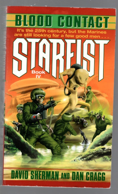Starfist: Blood Contact Alien Literature paperback science fiction Books