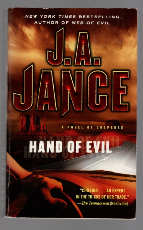 Hand Of Evil Crime Fiction mystery paperback thrilller book