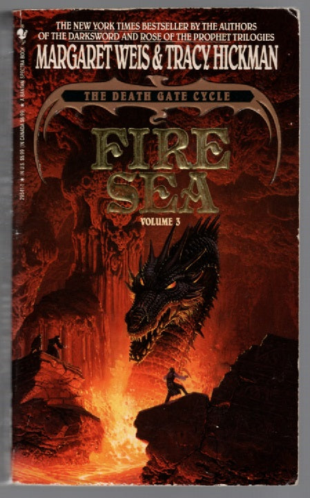 Fire Sea fantasy paperback book