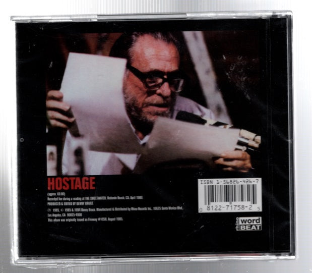 Hostage CD Poetry Arts & Entertainment