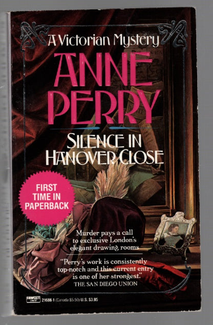 Silence In Hanover Close Crime Fiction mystery paperback book