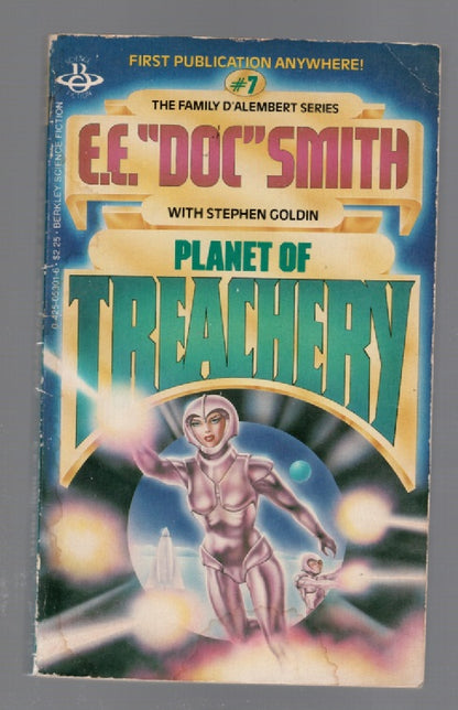 Planet Of Treachery Classic Science Fiction paperback science fiction Space Opera Vintage book
