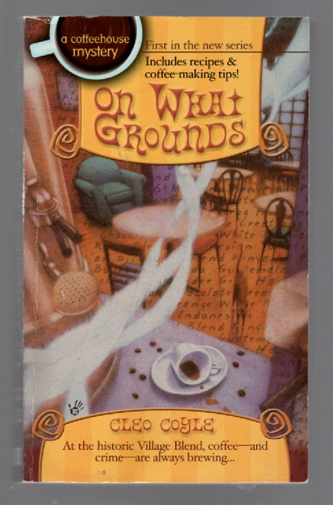 On What Grounds Crime Fiction mystery paperback Books