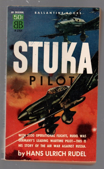 Stuka Pilot Military Military History Nonfiction paperback Books